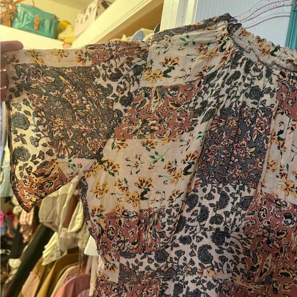 Pol Multicolor Patchwork Blouse - image 3